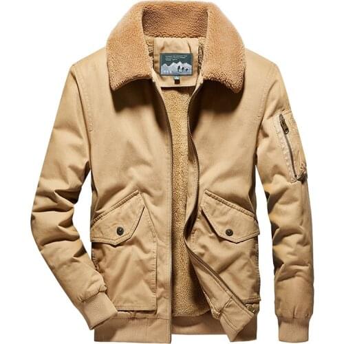 Autumn Winter Fleece Jacket Men Thick Wool Liner Keep Warm Windbreaker Parka Jacket Outdoor Men Coats Outerwear Large Size M-4XL