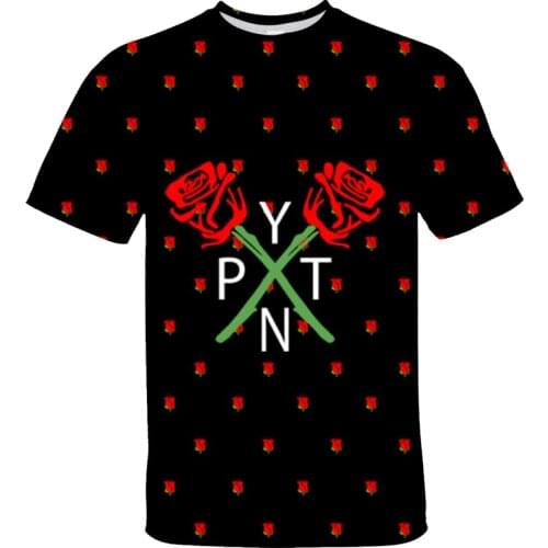 Payton Moormeier Men TShirts Printed Oversized Womens 3D Rose T-shirt Childrens Harajuku Short Sleeve Boys/Girls Kids Top Tees