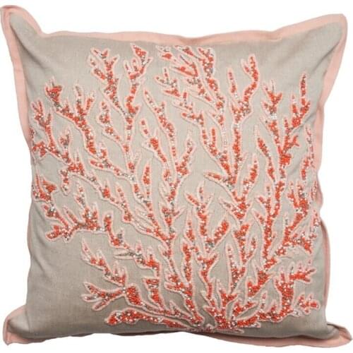 Bead Embroidery Cushion