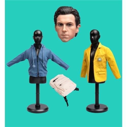 In stock TYM060 1/6 Scale Tom Holland Carved Head Sculpt for 12 "Figure Body