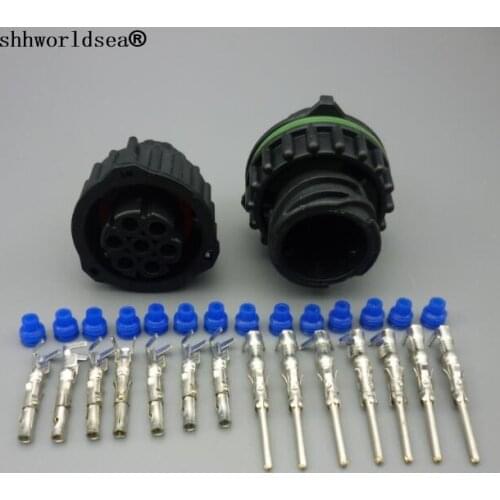 Shhworldsea 7 Pin 1.5MM Auto Sensor Plug Waterproof Wire Connector 1718230 967650-1 965783-1 For Car Oil Exploration Railway