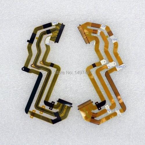 LCD hinge rotate shaft Flex Cable for Sony HDR-PJ390E PJ230E PJ230 PJ380 PJ390 Video Camera