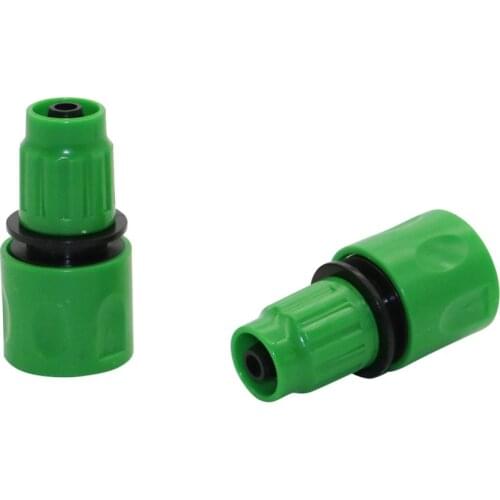 One-Way Quick Connector Agriculture 3/8" Straight connector Garden Watering Hose Connector Gardening Tools and Equipment 1 Pcs