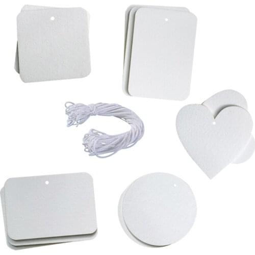 Sublimation Blank Air Freshener Sheets with Elastic Cord Felt Thermal Transfer Key Chain Double-Side Key Tags for DIY Photo