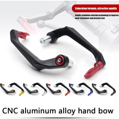 Motorcycle Modified Brake Clutch Horn Guard CNC Anti-fall Brake Handle Protection Rod Bow Guard Motorcycle Hand Guards