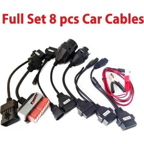 2017.R3 NEW keygen for delphis VD ds150e cdp 8 pcs per set car cables for Interface Tool diagnosis obd2 connector cable Adapter