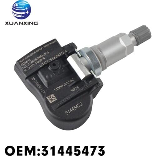 31445473 Tire Pressure Sensor Monitoring System TPMS 433MHz For Volvo C30 C70 S40 S60 S70 S80 V40 V50 V60 XC60 XC70 S180052050