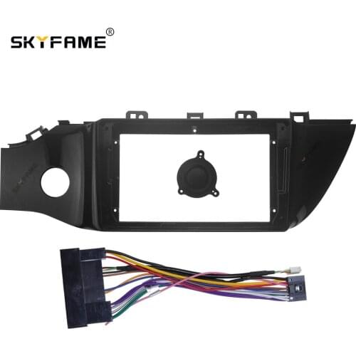 SKYFAME Car Frame Cable For KIA RIO 2016-2019 Screen Dask Kit Fascia Frame