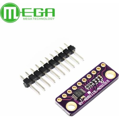 ADS1015 12 bit precision analog-to-digital converter ADC module development board