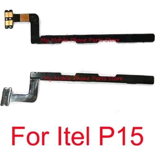 Power And Volume Side Buttons Flex Cable For Itel P15 Volume Power ON OFF Switch Side Buttons Key Flex Cable Repair Spare Parts