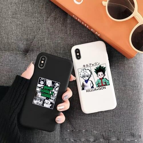Phone Case for IPhone X XS MAX XR 12 mini 11 Pro Max 7 8 6s Plus SE2020 Anime Hunter X Hunter Killua Zoldyck Soft Silicone Cover