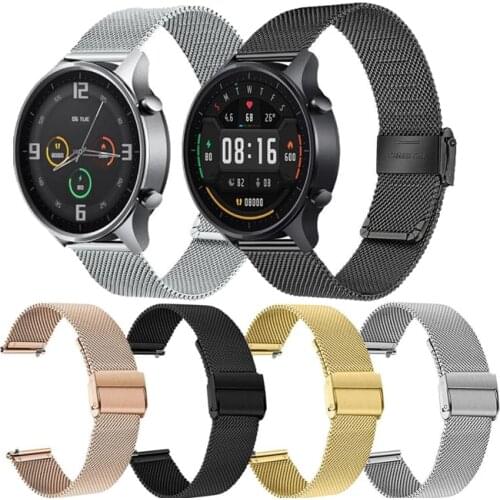 For Xiaomi Watch Color luxury Milan Bracelet Strap For Samsung S3 Frontier sport Milan Fashion For Mi Watch Wristbands Accessory