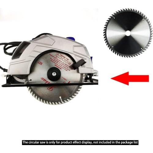 1pc Diameter 180mm Circular Saw Blade For Wood Plastic Acrylic Woodworking Saw Blade 60T Cutting Disc