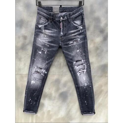 Jeans for women classic,Authentic DSQUARED2,Retro,Italian brand ,Women/Men Jeans,locomotive,Jogging jeans,DSQ012