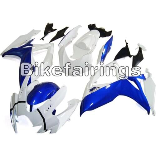 ABS Injection Molding Body Frames For Suzuki 06 07 GSXR600 GSXR750 K6 2006 2007 Injection Covers Blue White GSXR600-750 Cowlings