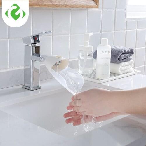 Creativity Faucet Extenders Toddler Kids Water Reach Faucet Hand Washing Bathroom Accessorie Kitchen Gift Soft and durable