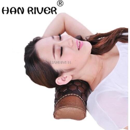 Candy type magnet small neck pillow Cervical spine magnetic therapy health care pillow Jade pillow cervical pillow summer old ma