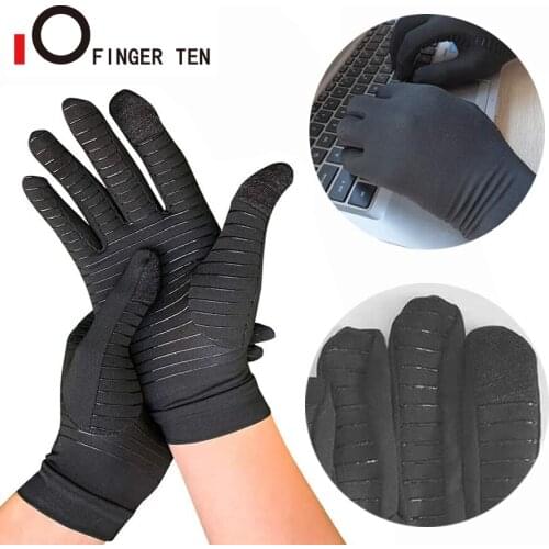 Ease Muscle Tension Arthritis Gloves Magnetic Hand Massager Men Women Half Full Finger S M L XL Gym Fitness Glove Drop Shipping