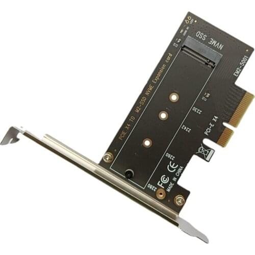 M.2 NVMe SSD to PCIe Adapter Card PCI-E 4X to M.2 Riser Card NVME SSD Expansion Card Support PCI-E 4X 8X 16X