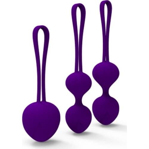 Silicone Kegel Balls Set Ben Wa Ball for Vaginal Geisha Balls Kegel Exercise Sex Toys for Women