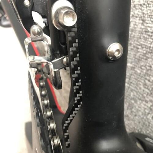Brand New High Quality Carbon Fiber Bike Anti-chain Chain Stabilizer Bicycle Anti-drop Buckle Cycling Parts Riding Accessories
