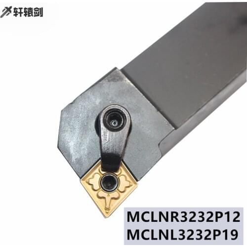 1PC MCLNR MCLNL 3232P12 3232P19 CNC Turning Insert Index External Tool For Lathe CNMG