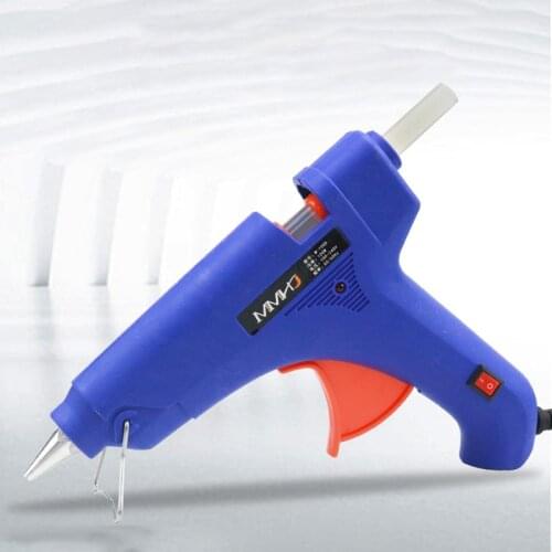High Temp Heater Melt Hot Glue Gun100W With Switch Constant Temperature Heater Mini DIY Jewelry Repair Tool 7mm Glue Sticks