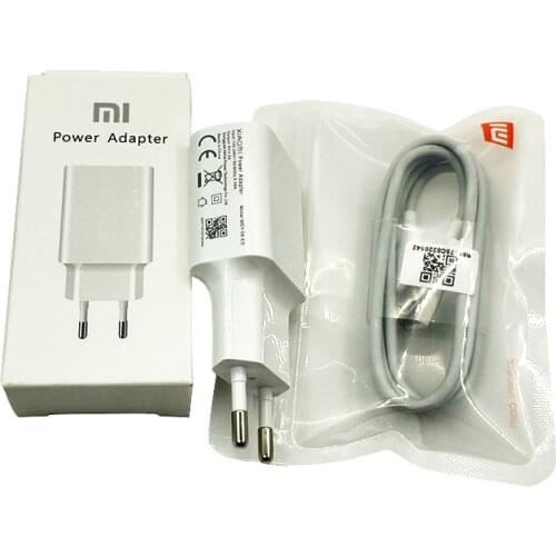XIAOMI USB Charger EU Plug 5V 2A micro usb type c cable for xiaomi mi 9 8 9T cc9 A1 6 6X 5 Redmi note 8 7 k20 pro 4x 5 Plus 4 5A
