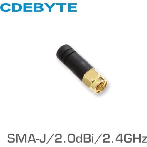 2.4GHz SMA-J Interface TX2400-JZ-3 50 Ohm Impedance Less than 1.5 SWR 2.0dBi Gain High-quality Omnidirectional Antenna