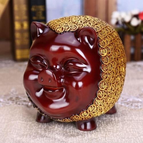 As good as water lucky pig piggy bank Home Pig capacity deposit box Furnishing fashion decoration birthday gift