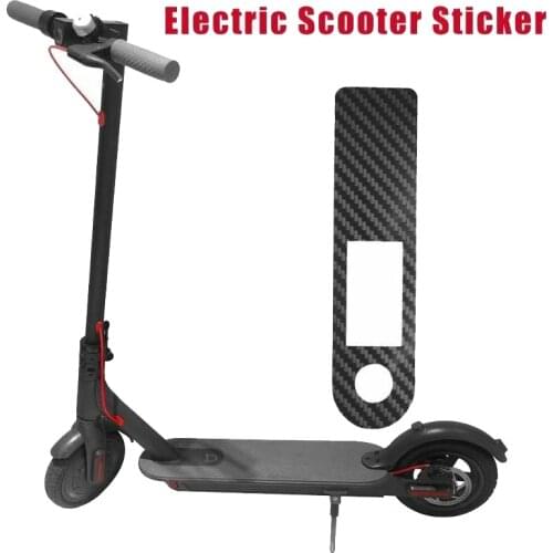 Novel-Electric Scooter Sticker Carbon Fiber Waterproof Anti-Slip Protective Film for Xiaomi Mijia M365 Pro Scooter Accessories