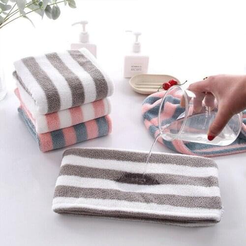 Microfiber Bath Towel Hair Dry Quick Drying Lady Bath towel soft shower cap hat for lady man Turban Head Wrap Bathing Tools