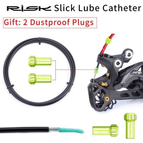 RISK 3Meters Bicycle Brake Shifting Slick Lube Catheter MTB Mountain Road Bikes Cable Guide Oil Tube Inner Pipe Housing