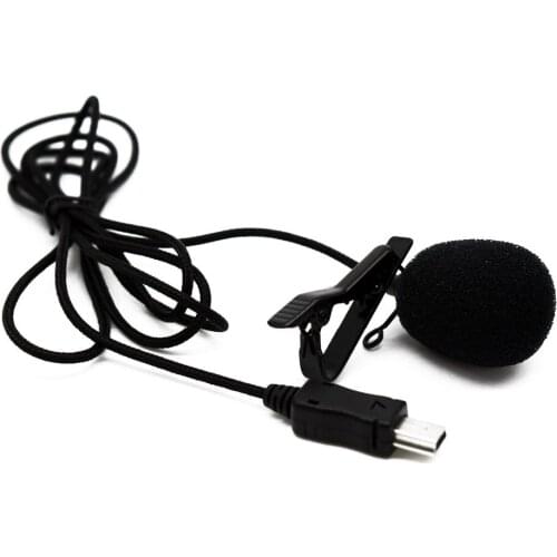 High Quality Hot Original 1.2m Long Mini USB Interface External Microphone MIC for Firefly 8s Action Camera Sports Camera