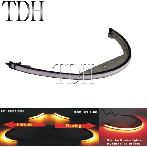 Motorcycle Taillight Sequential Switchback Flowing LED Turn Signal Light for Suzuki Boulevard M109R M90 Rear Blinker Light