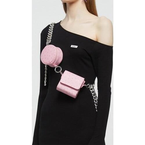 Women 2 Piece Set Crossbody Bag Alligator Pattern Small Bags Pu Leather Chain Shoulder Bag 2021 Womens Messenger Handbgas