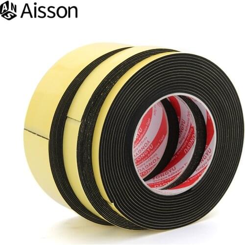 1-3mm Thickness Sponge EVA Adhesive Tape Single Side Foam Anti-Collision Seal Strip 5/10/15/20/25/30/35/40mm