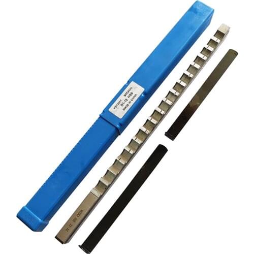 10/12/14mm D Keyway Broach Cutting Tool Metric Size Push-Type with Shim HSS Broaching Cutting Tool for CNC Router