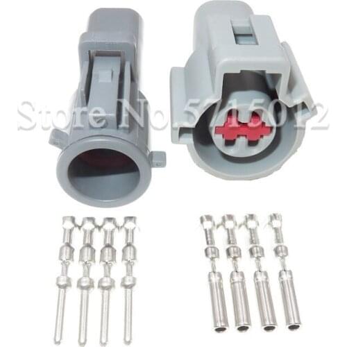 4 Hole Waterproof Car Female Male Connector Auto Wire Harness Sockets