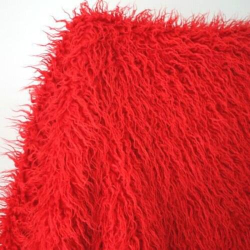 5cm Beach Wool Plush Fabric For Sewing Craft Toy Pillow Rug Sofa Decoration Supplies Fleece Imitation Fur Plush 50x150cm
