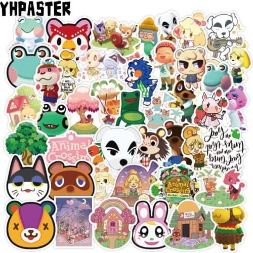10/30/50Pcs Game Anime Sticker Animal Crossing Stickers For Laptop Motorcycle Skateboard Guitar Toy Game Machine Children Gift