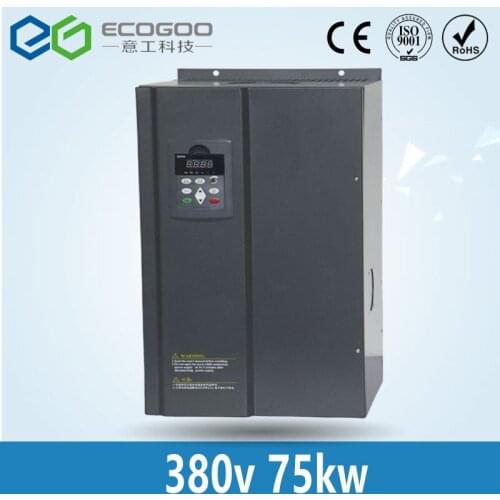 75KW Crane Inverter /3 Phase 380V/150A Free Shipping-Shenzhen EG vector control 75KW Frequency inverter