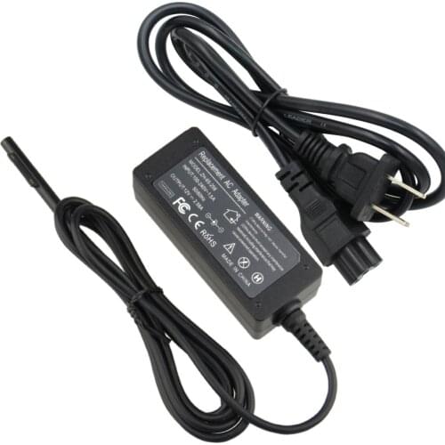 12V 2.58A AC Power Supply Adapter Wall Charger for Microsoft Surface Pro 3 4 i5 i7 Pro3 Pro4 1625 w/ Magnetic Charging Connector