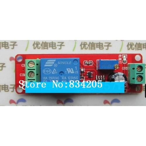 Free shipping 5V time delay relay module