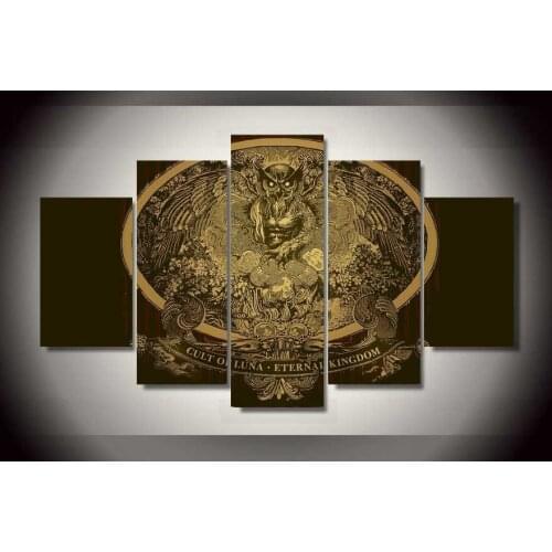 Cult of luna eternal kingdom the great poster HD high quality canvas painting for music bar decoration abstract art