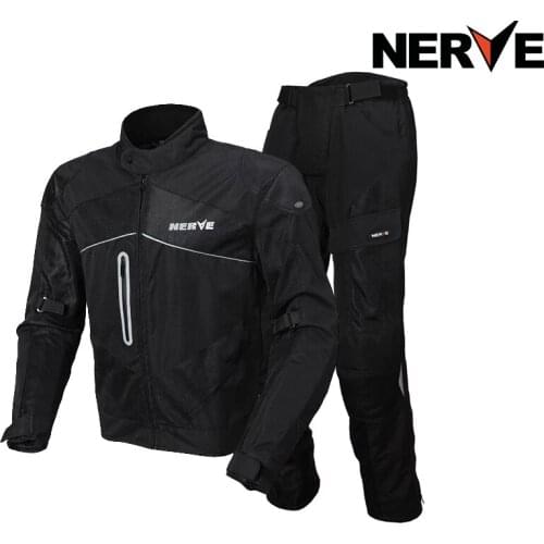 NERVE Mens WOMANS Motocross Off-Road Jaqueta Oxford Cloth Motorcycle Riding Racing Moto Jacket Protector SUMMER mesh jaket