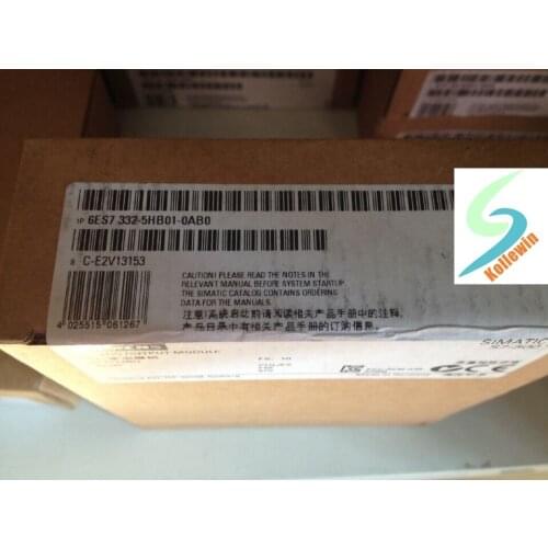 Original 6ES7332-5HB01-0AB0 SIMATIC S7-300 ANALOG OUTPUT SM 332 PLC 6ES73325HB010AB0 NEW SIMATIC 6ES7 332-5HB01-0AB0