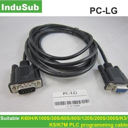PC-LG PLC K60H/K100S/30S/60S/80S/120S/200S/300S/K3/K5/K7M PLC Touch Panel Programming Cable