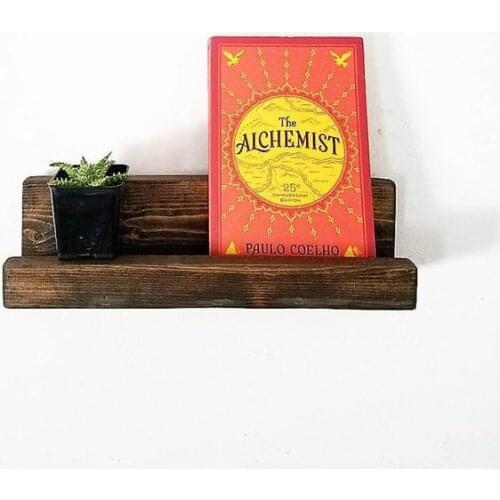 Hand Made Solid Three Wall Decoration Shelf for Office Living, Dining, Hall, Environmental Friendly Real Wood, Home Wall Organic