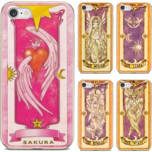 For Xiaomi mi Redmi Note 3 4 4X 5 6 7 8 8t 9 9s 9t 10 pro lite Beautiful Silicone Phone Case sakura card captor Voice Card